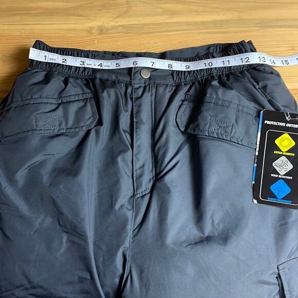 Kew! Ixtreme Outfitters gray snowboard/ski pants girl’s 16/18 - Picture 12 of 16
